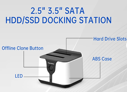 Computador Disk Duplicador 2,5 ou 3,5 polegadas
